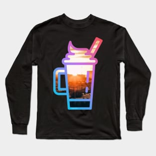 Coffee and sunsets Long Sleeve T-Shirt